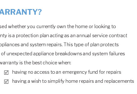 residential warranty company complaints